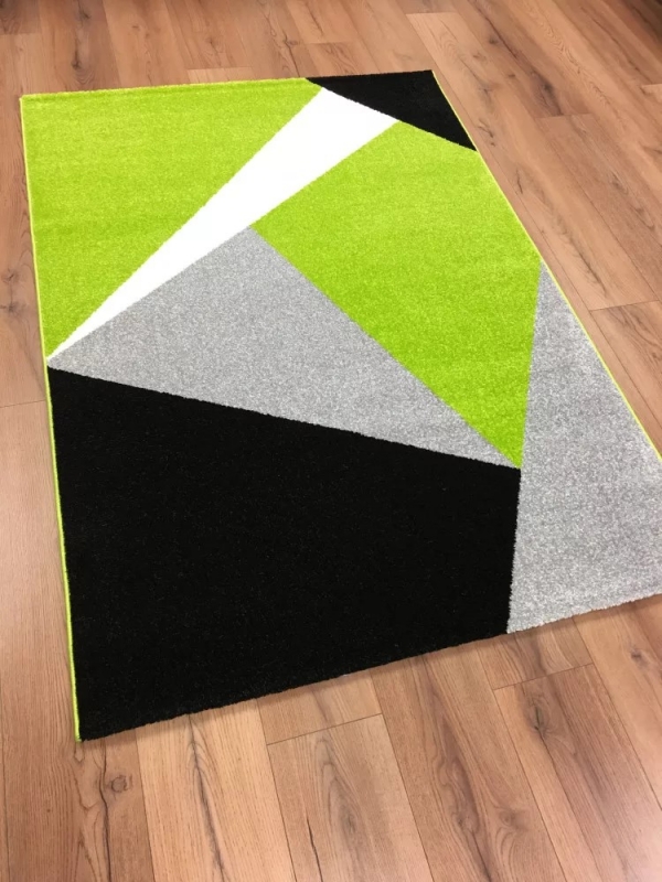Tangram szőnyeg Zöld 160x230 cm