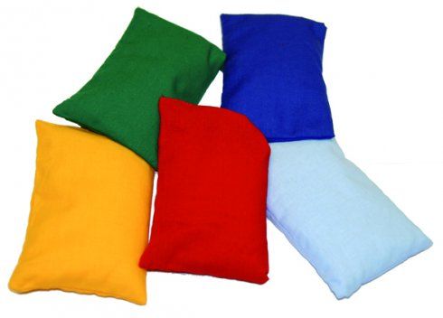 Piros Babzsák - kicsi, 14x9 cm  24 hó+