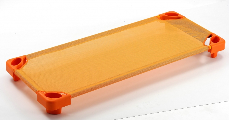 Bölcsődei Fektetőágy, narancs, 120x52x12 cm