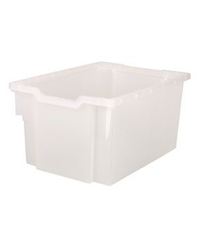 Műanyag tálca - magas - Átlátszó