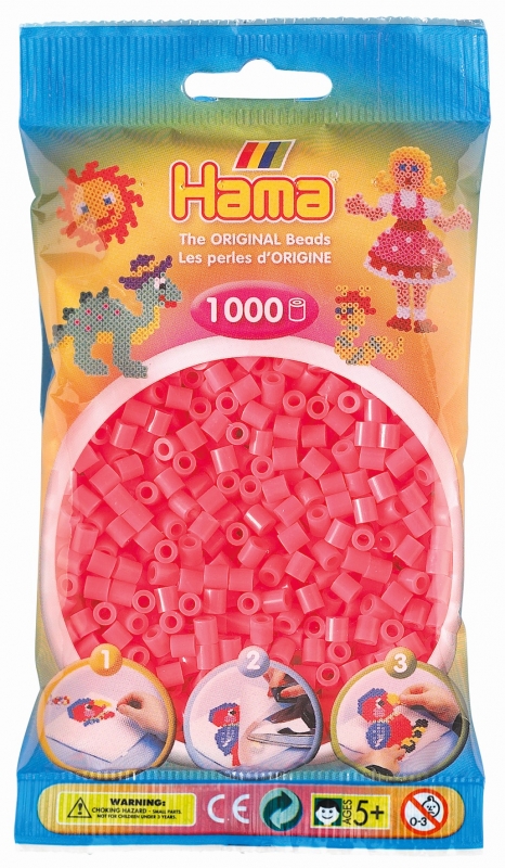 Hama MIDI gyöngy - cseresznye 1000 db-os - 20733