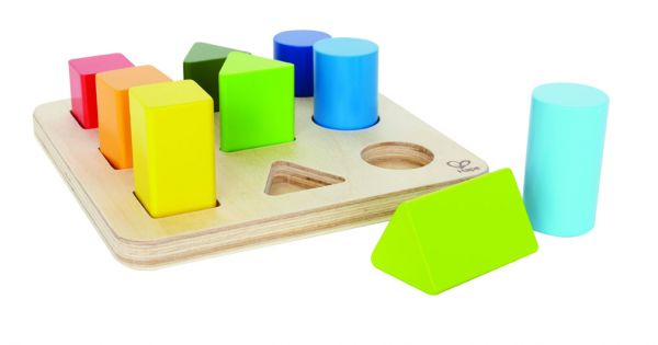 Hape Geometriai Testek kirakója - 18 hó+