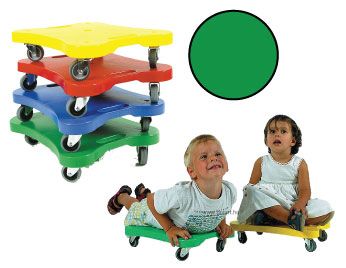 Gördeszka - minden irányba gördülő Szuperdeszka, ZÖLD