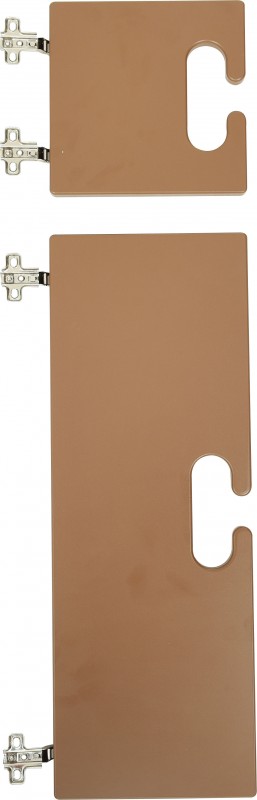 Ajtószett Bambi gyereköltözőhöz - barna színben