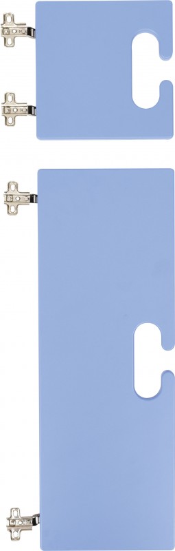 Ajtószett Bambi gyereköltözőhöz - kék színben