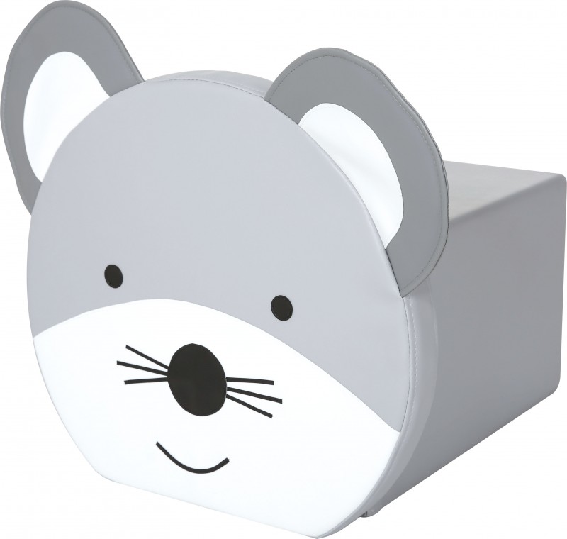 Állatos ülőpárna és puff - egérke