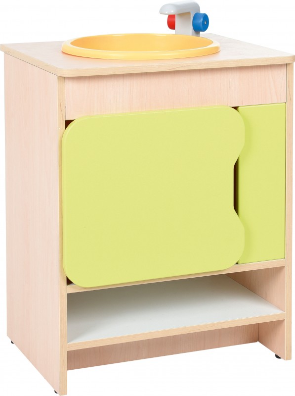 Judit mosogató, csapteleppel - juhar