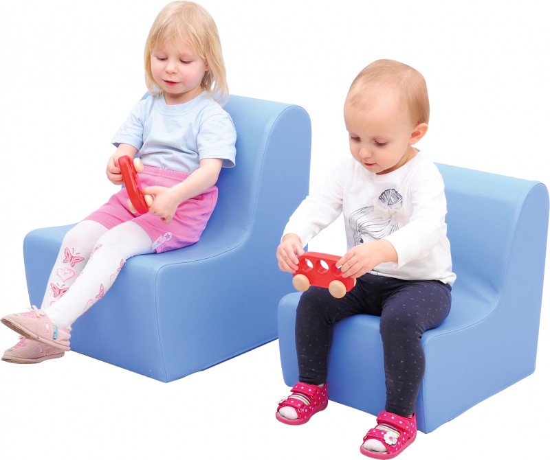 Bölcsis fotel, világoskék 24 hó+