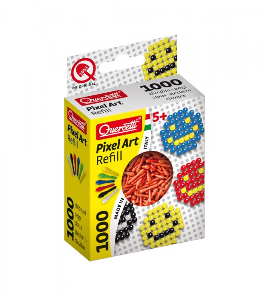 Quercetti: Pixel tüske - piros