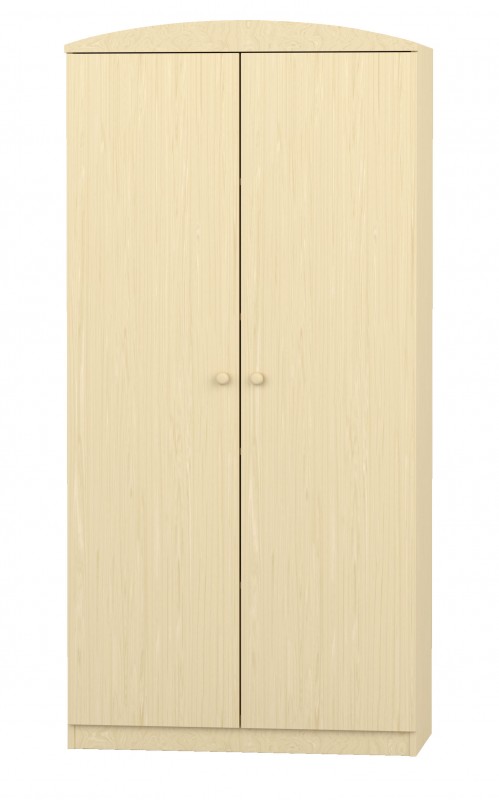 Flóra teleajtós szekrény, 90x40x187 cm, juhar