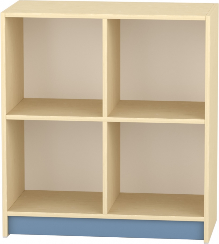 Komfort szekrény  II. - 4 fakkos -acélkék