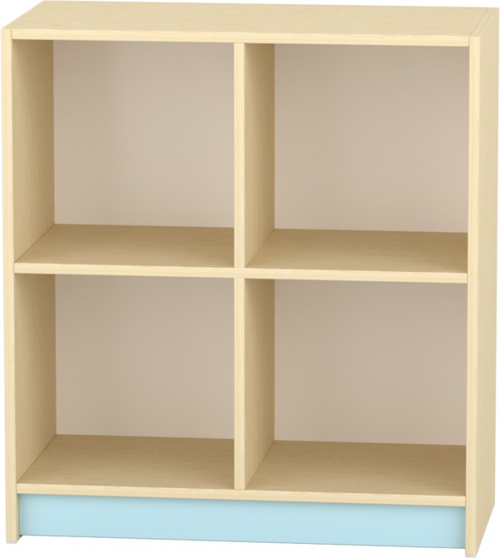 Komfort szekrény  II. - 4 fakkos - pasztellkék