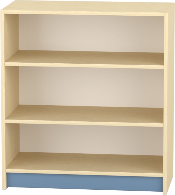 Komfort szekrény  II. - 2  -polcos - acélkék