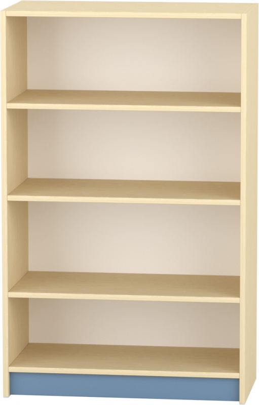 Komfort szekrény  III. - 3 polcos- acélkék