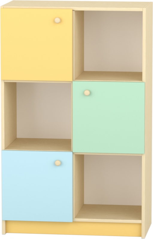 Komfort szekrény  III. - 6 fakkos -mozaik ajtós