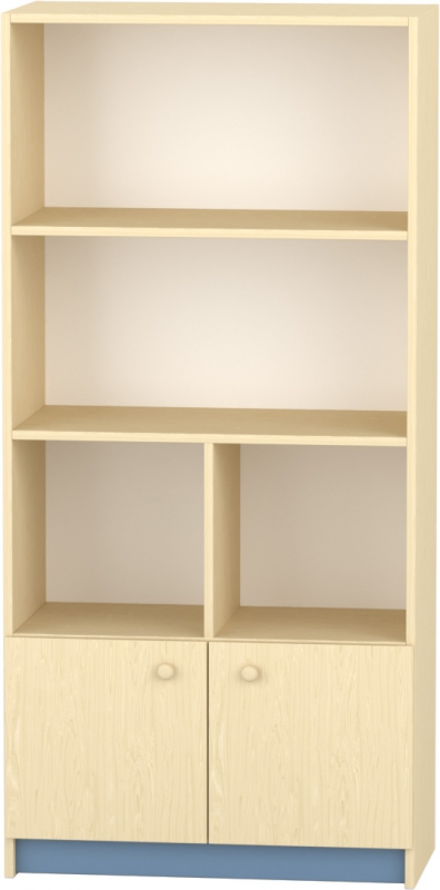 Komfort szekrény  IV. - 4 fakkos - 2 polcos -2 ajtós J ajtós