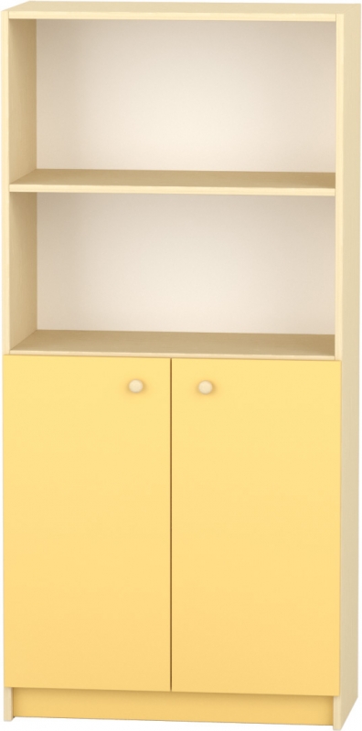 Komfort szekrény  IV. - polcos-alulajtós - pasztellsárga