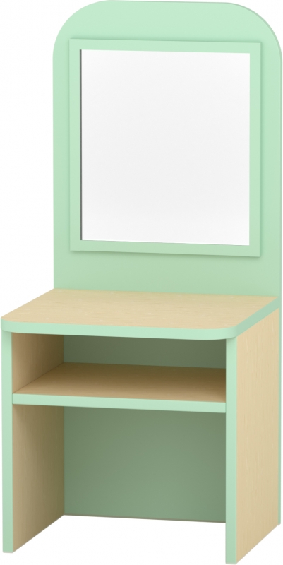 Fésülködő asztal - pasztellzöld